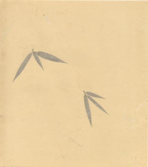 見本帳：玉鳳紙（高級紙）